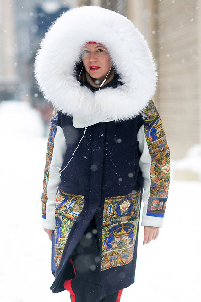 Неделя моды в Нью-Йорке AW14: street style. Часть VIII (фото 5)