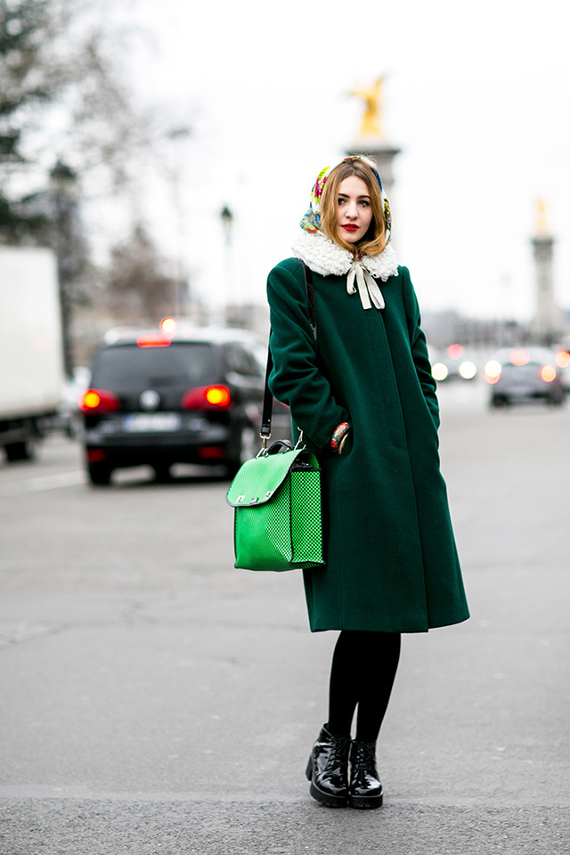 Неделя высокой моды в Париже: street style. День 2 (фото 18)