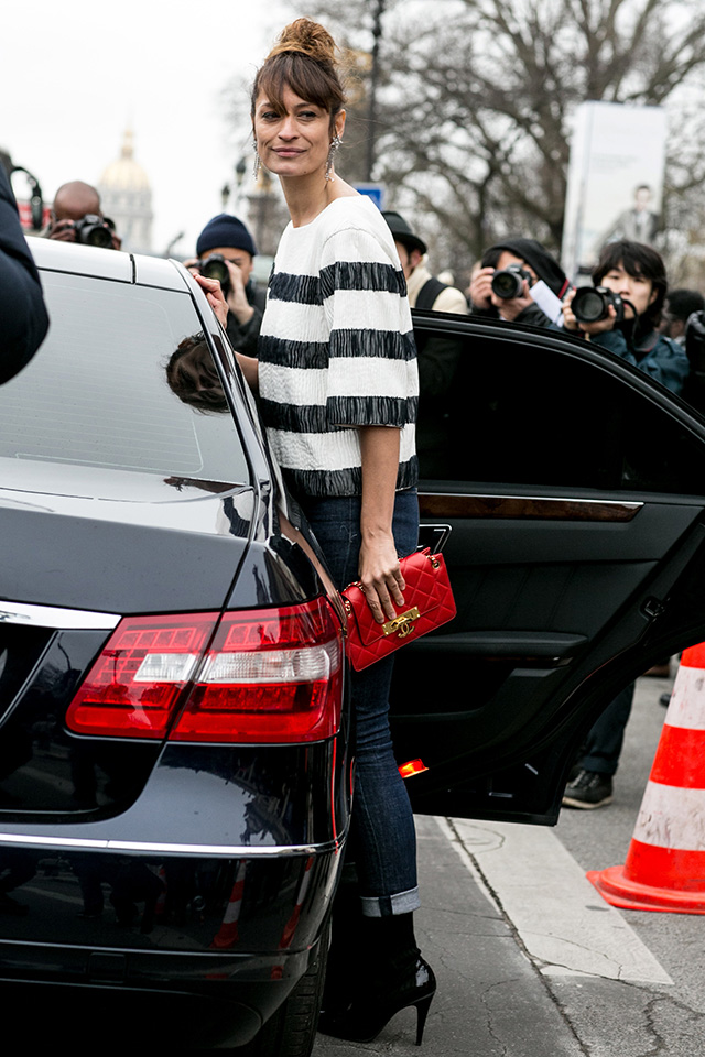 Неделя высокой моды в Париже: street style. День 2 (фото 1)