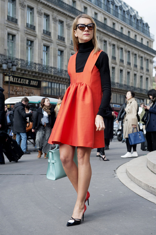 Неделя моды в Париже A/W 2014: street style. Часть VI (фото 6)