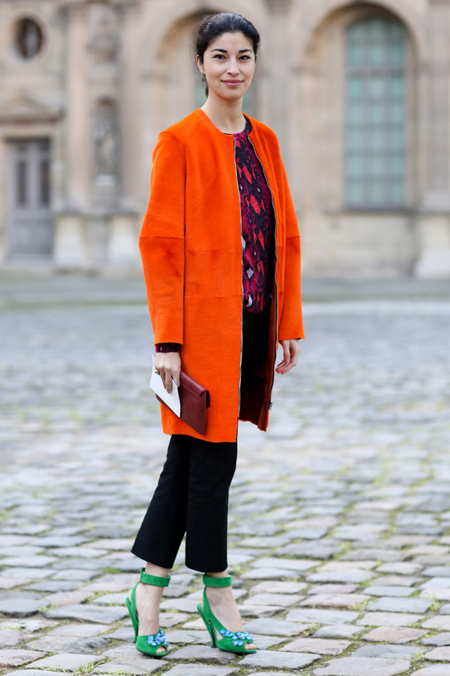 Неделя моды в Париже A/W 2014: street style. Часть VIII (фото 8)