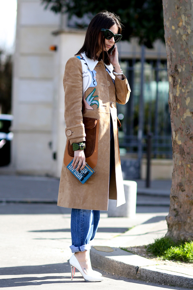 Неделя моды в Париже A/W 2014: street style. Часть VIII (фото 14)