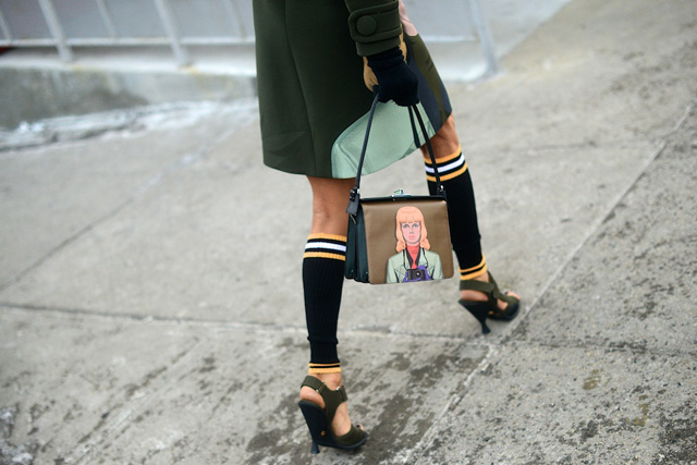 Неделя моды в Нью-Йорке AW14: street style. Часть VII (фото 19)