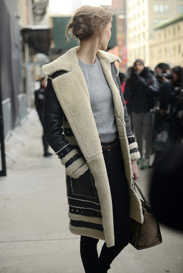 Неделя моды в Нью-Йорке AW14: street style. Часть VII (фото 13)