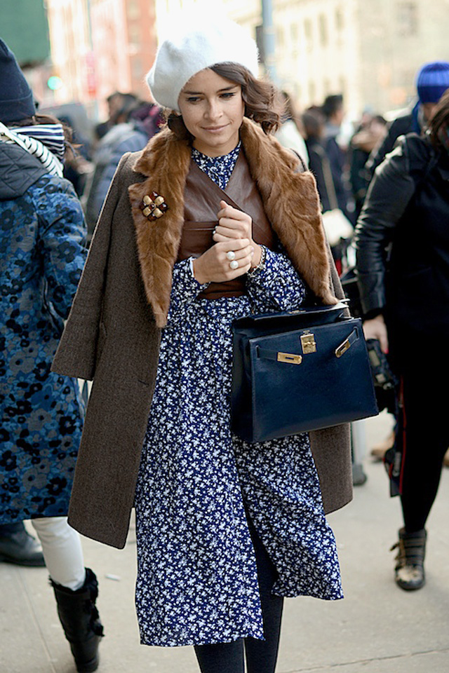 Неделя моды в Нью-Йорке AW14: street style. Часть VII (фото 4)