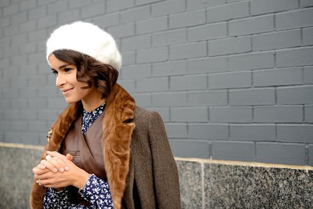 Неделя моды в Нью-Йорке AW14: street style. Часть VII (фото 1)