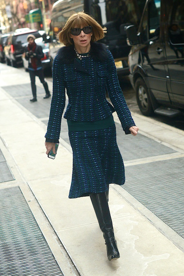 Неделя моды в Нью-Йорке AW14: street style. Часть VII (фото 7)