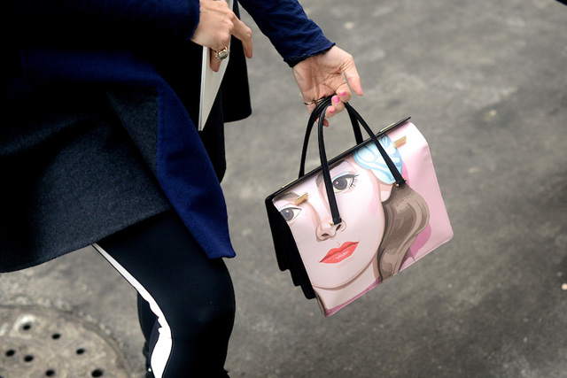 Неделя моды в Нью-Йорке AW14: street style. Часть VII (фото 8)