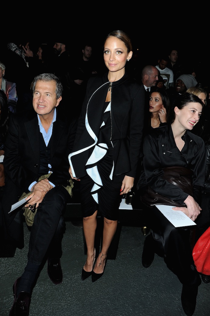 Марио Тестино и Николь Ричи