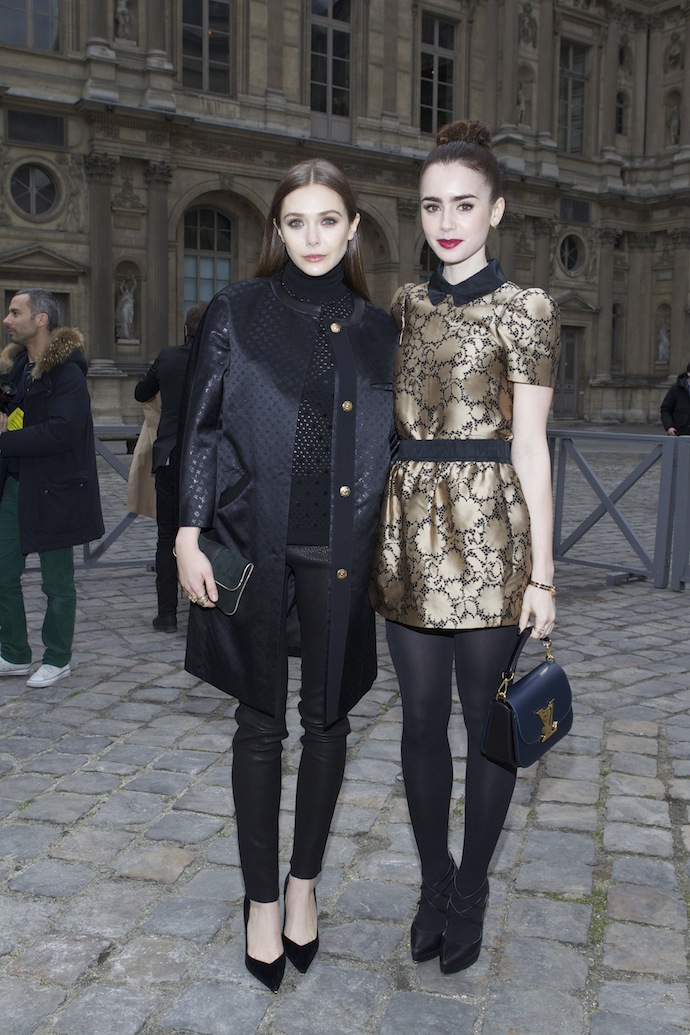 Елизабет Олсен и Лили Коллинз