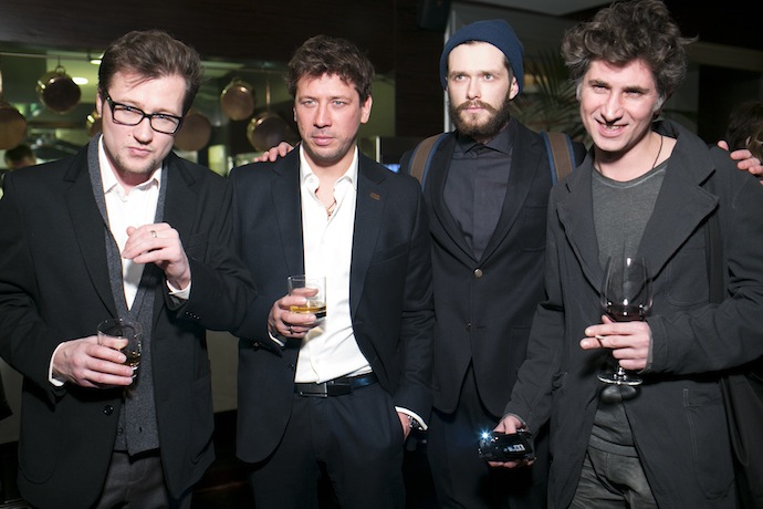 Андрей Стемпковский , Андрей Мерзликин, Григорий Добрыгин и Игорь Волошин