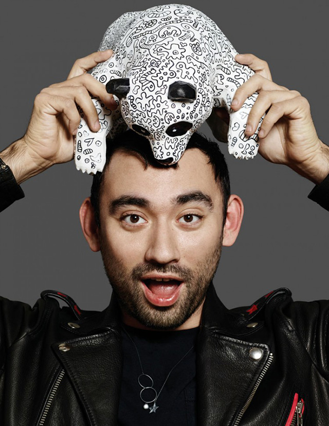 Никола Формикетти и Фаррелл Уильямс расписали скульптуры панд (фото 2)