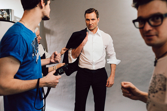 Специальный мужской проект Buro 24/7 и Giorgio Armani: backstage (фото 7)