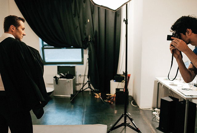 Специальный мужской проект Buro 24/7 и Giorgio Armani: backstage (фото 13)