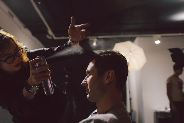 Специальный мужской проект Buro 24/7 и Giorgio Armani: backstage (фото 8)