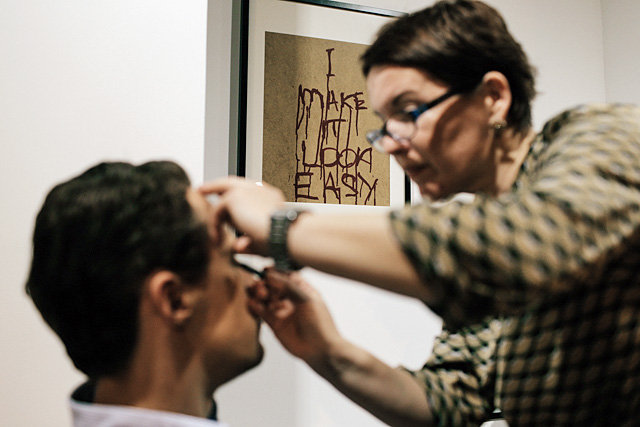 Специальный мужской проект Buro 24/7 и Giorgio Armani: backstage (фото 31)