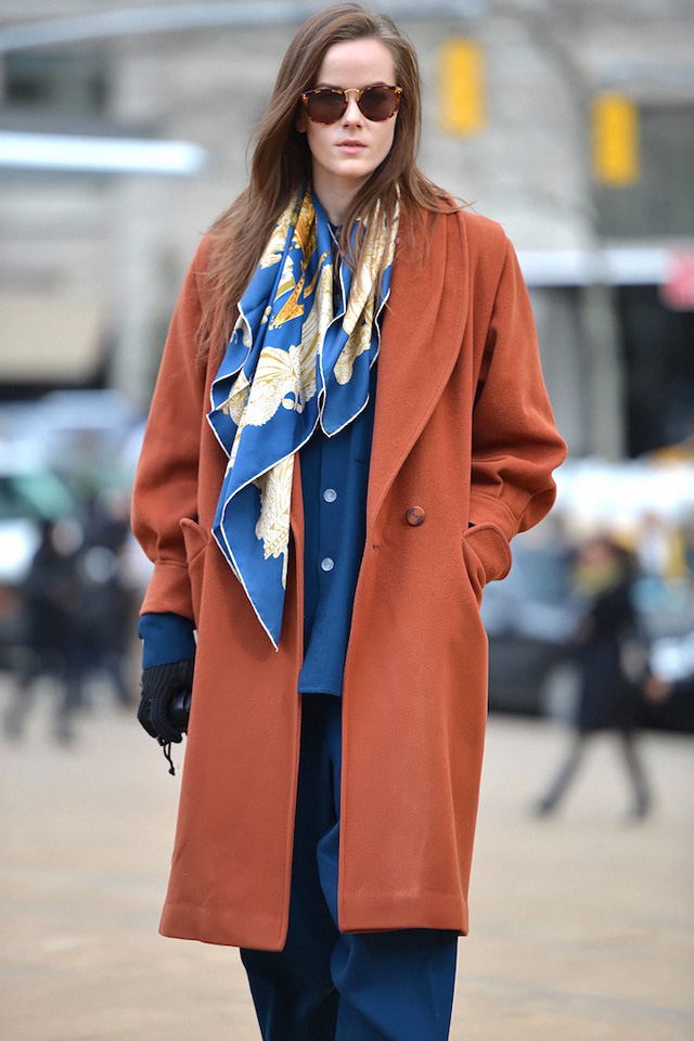 Неделя моды в Нью-Йорке AW14: street style. Часть IV (фото 12)