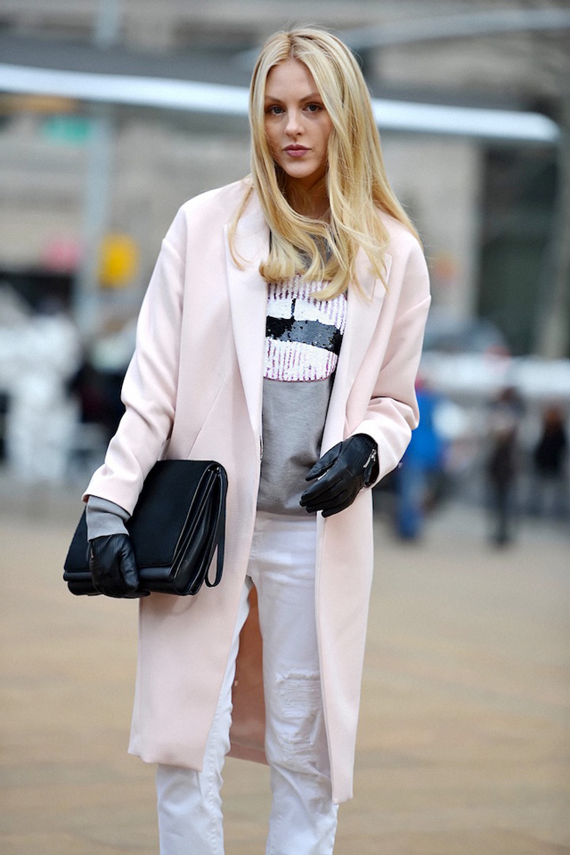 Неделя моды в Нью-Йорке AW14: street style. Часть IV (фото 14)