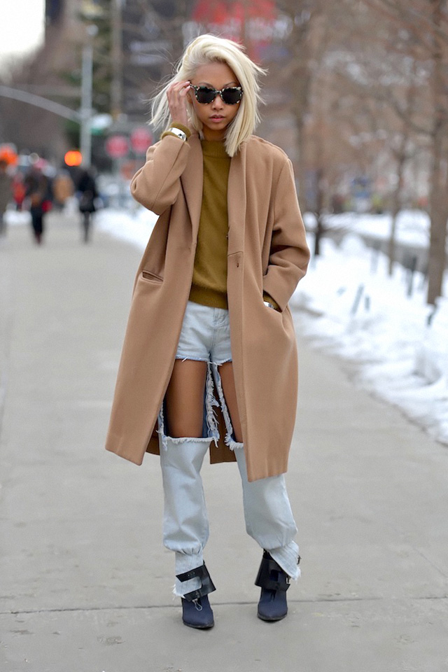 Неделя моды в Нью-Йорке AW14: street style. Часть IV (фото 18)