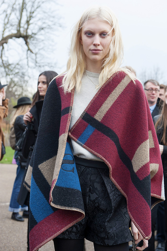 Неделя моды в Лондоне A/W 2014: street style. Часть II (фото 19)