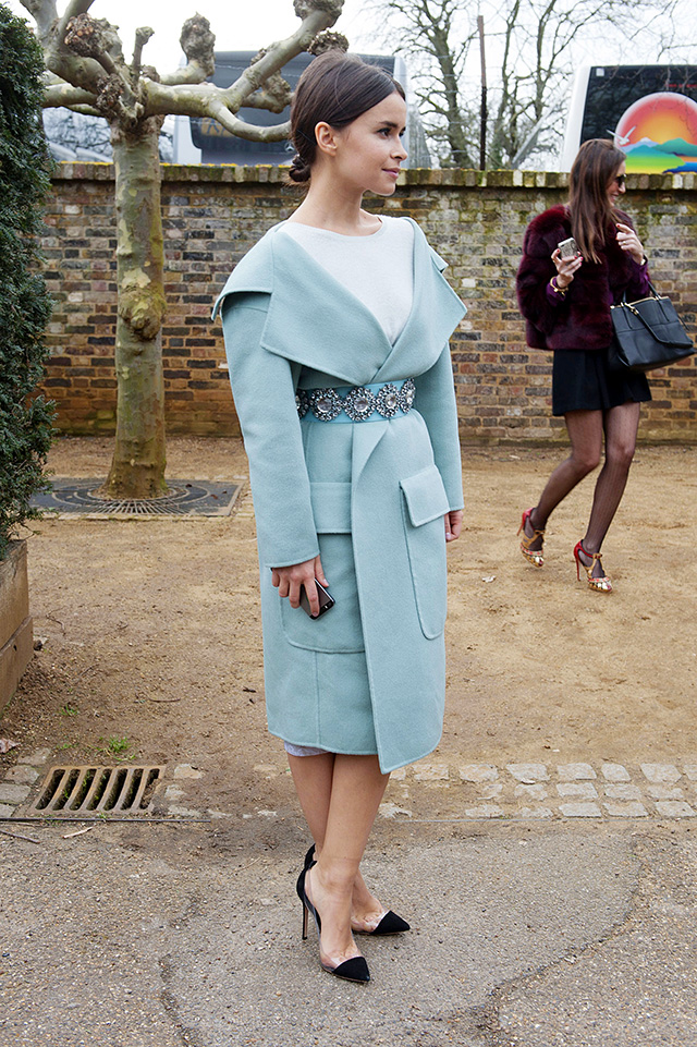 Неделя моды в Лондоне A/W 2014: street style. Часть II (фото 1)