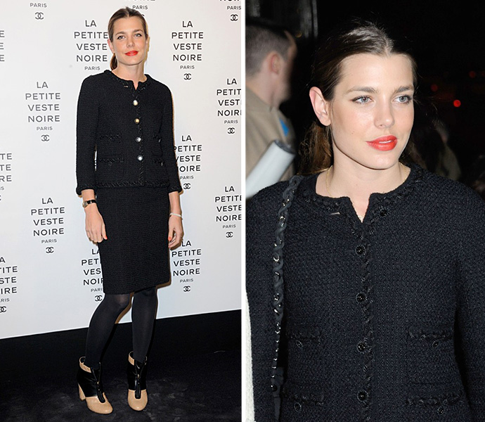 Шарлотта Казираги на выставке Chanel Шарлотта Казираги на выставке Chanel