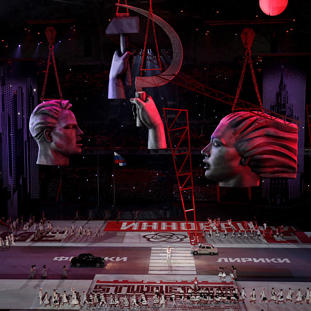 Открытие Олимпийских игр в Сочи: лучшие моменты (фото 4)