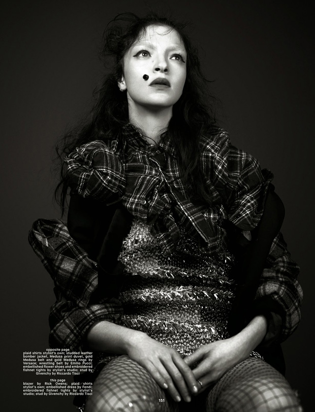 Мариякарла Босконо в съемке для весеннего Dazed (фото 5)