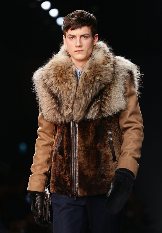 Неделя мужской моды в Милане: показ Fendi, осень-зима 2014 (фото 1)