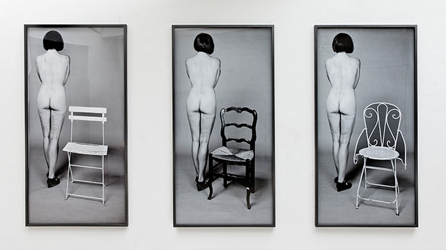 Paul Kos Emboss. I, II & III, 1995. 3 photographs 80 x 38 x 1 1/2”/each (installation detail) Обзор: фотоярмарка LA Paris Photo в Лос-Анджелесе (фото 4)