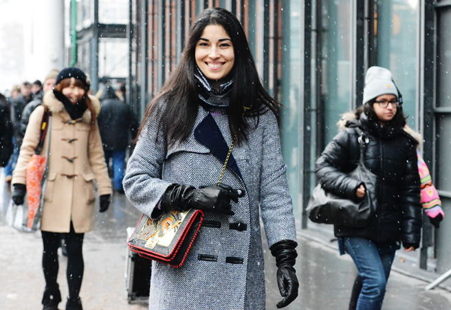 Неделя высокой моды в Париже. Streetstyle. Часть I (фото 9)