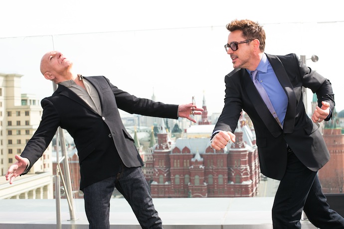 Роберт Дауни-мл. и Бен Кингсли в Москве (фото 2)