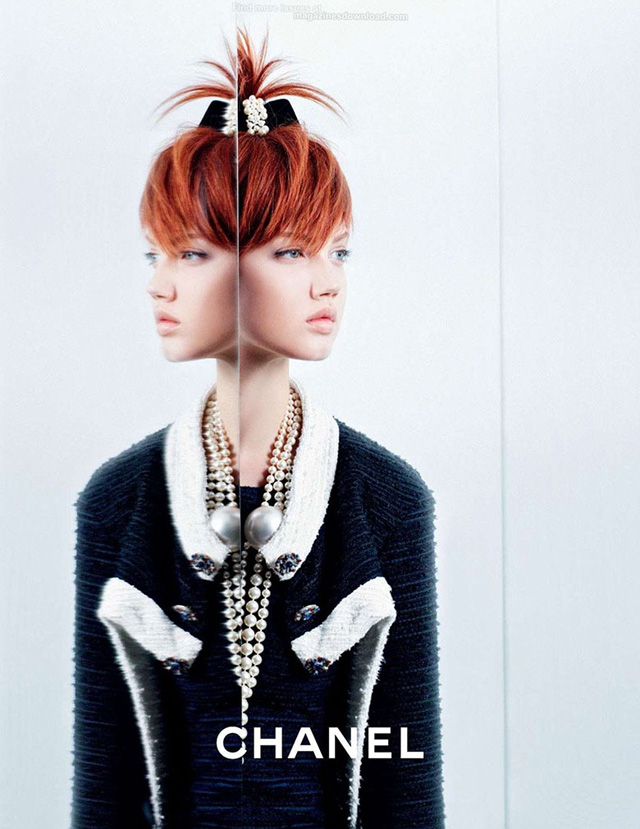 Саша Лусс в весенней кампании Chanel (фото 4)
