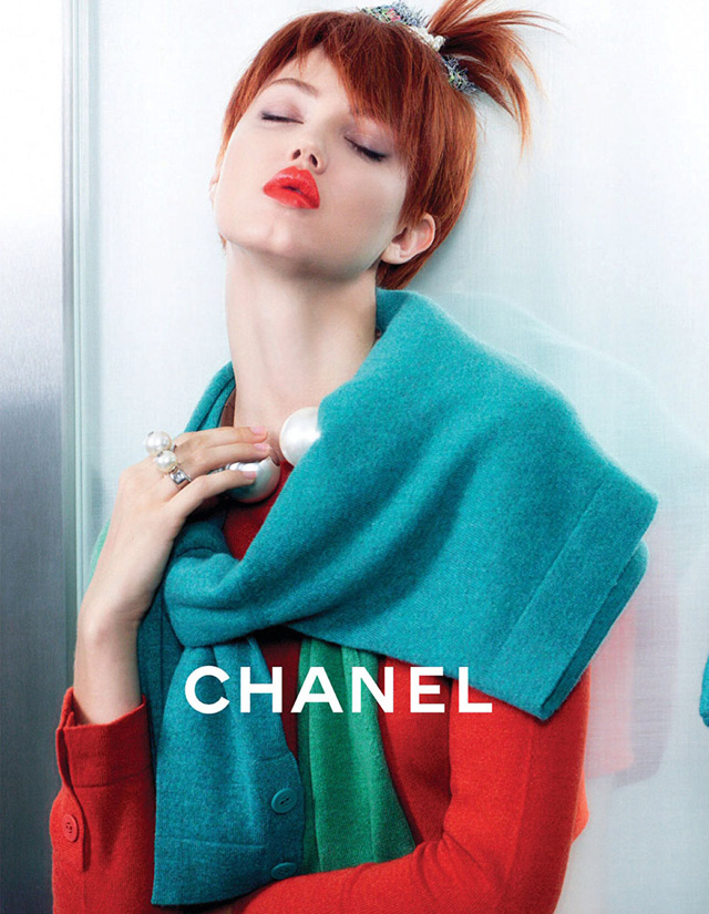 Саша Лусс в весенней кампании Chanel (фото 1)