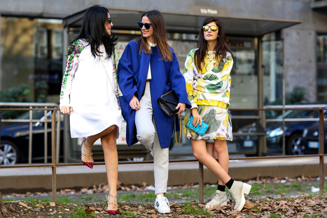 Неделя моды в Милане A/W 2014: street style. Часть V (фото 5)