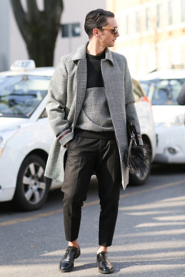 Неделя моды в Милане A/W 2014: street style. Часть VI (фото 6)