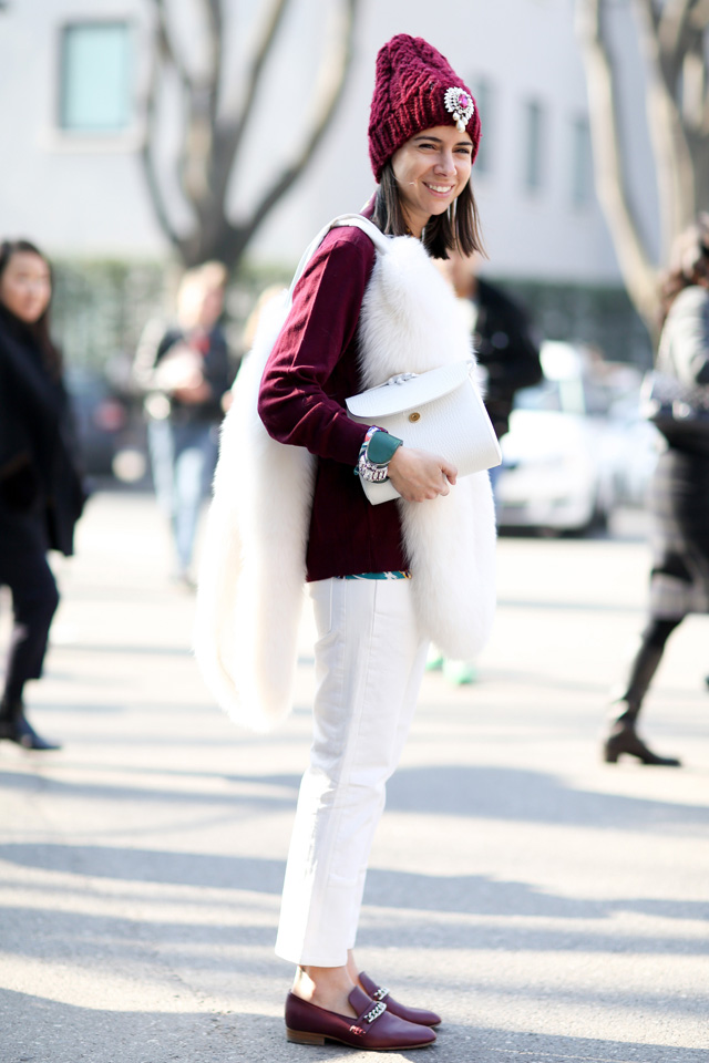 Неделя моды в Милане A/W 2014: street style. Часть VI (фото 9)