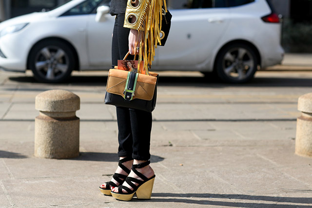 Неделя моды в Милане A/W 2014: street style. Часть IV (фото 1)