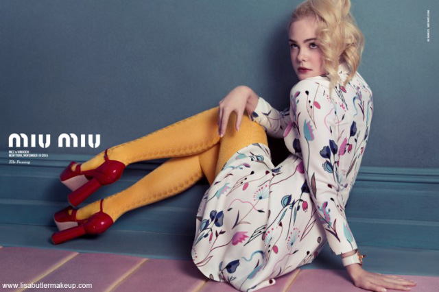 Рекламня кампания Miu Miu весна-лето 2014 Девушка недели: Эль Фаннинг (фото 11)