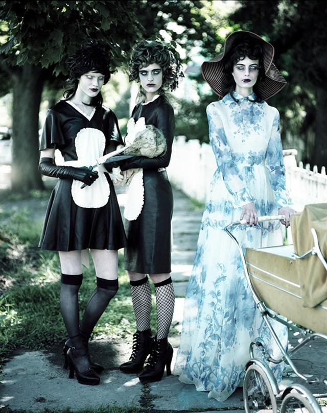 Dazed&Confused сняли модных зомби в стиле 1950-х (фото 5)