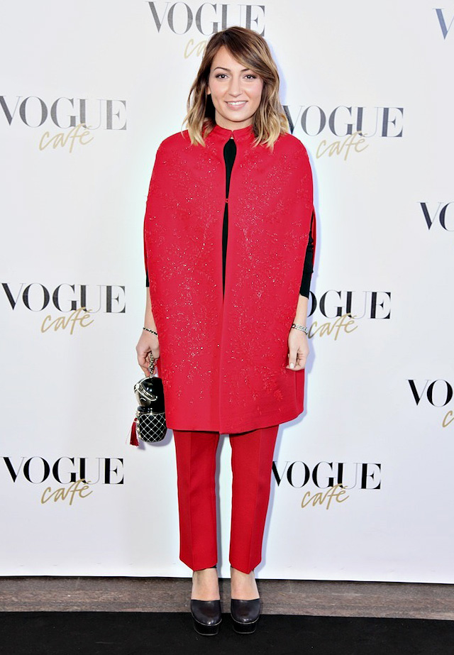 Ася Мхитарян Открытие Vogue Cafe в Киеве (фото 2)