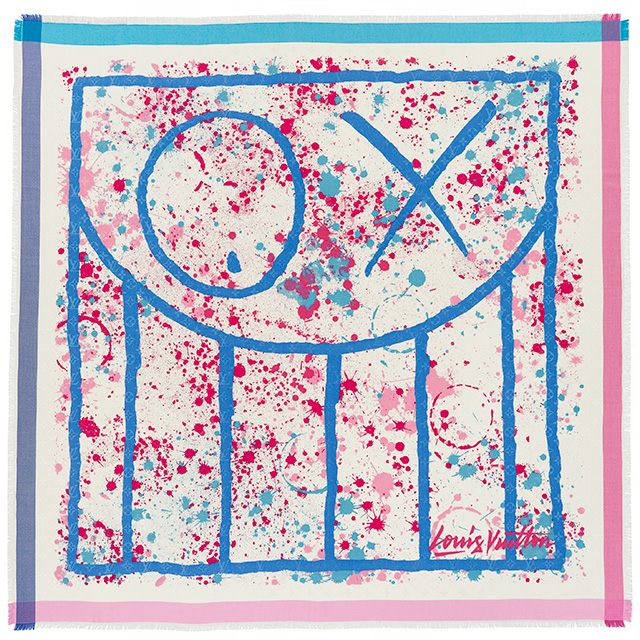 Платки Louis Vuitton в сотрудничестве со стрит-арт художниками (фото 1)