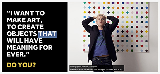 Дэмиен Херст объявил конкурс для художников (фото 1)