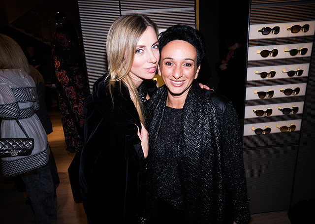 Светлана Бондарчук и Айдан Салахова Открытие бутика Giorgio Armani в Санкт-Петербурге (фото 8)