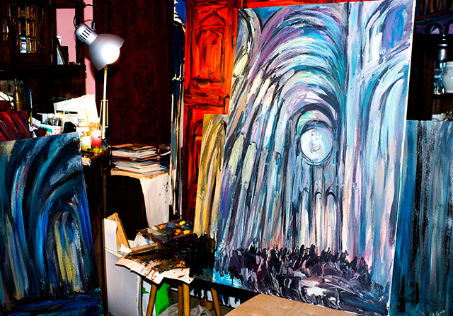 "Врата и цивилизации": выставка Димитрия Семакова в Москве (фото 4)