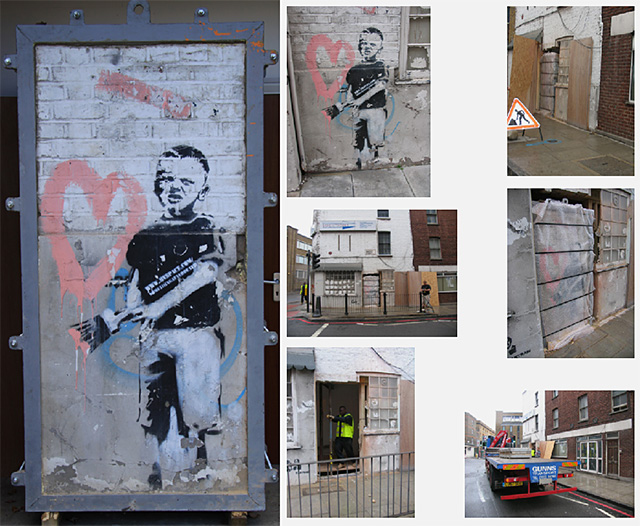 "Украденные" работы Бэнкси покажут в Лондоне (фото 2)