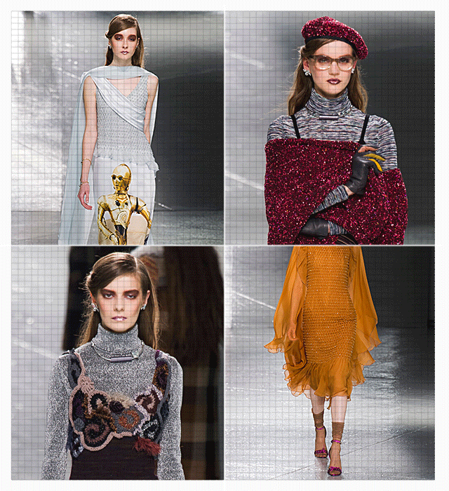 Rodarte осень-зима 2014/15 Тотальный кризис: что случилось с Нью-йоркской неделей моды? (фото 1)