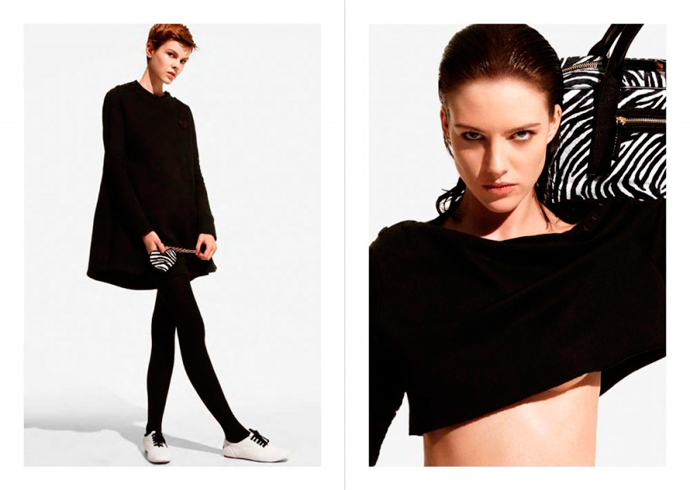 Кара Делевинь и Даутцен Крез для Katie Grand x Hogan