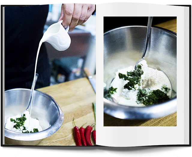 Блюдо недели: гребешки с артишоками, шпинатом и козьим сыром от Павла Петухова (фото 4)