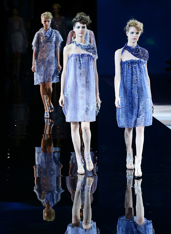 Обзор Buro 24/7: Giorgio Armani, весна-лето 2014 (фото 1)